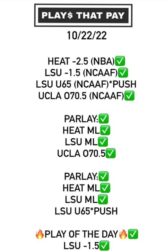 The Ultimate Guide To Getting Your Biggest Parlay Win Plays That Pay